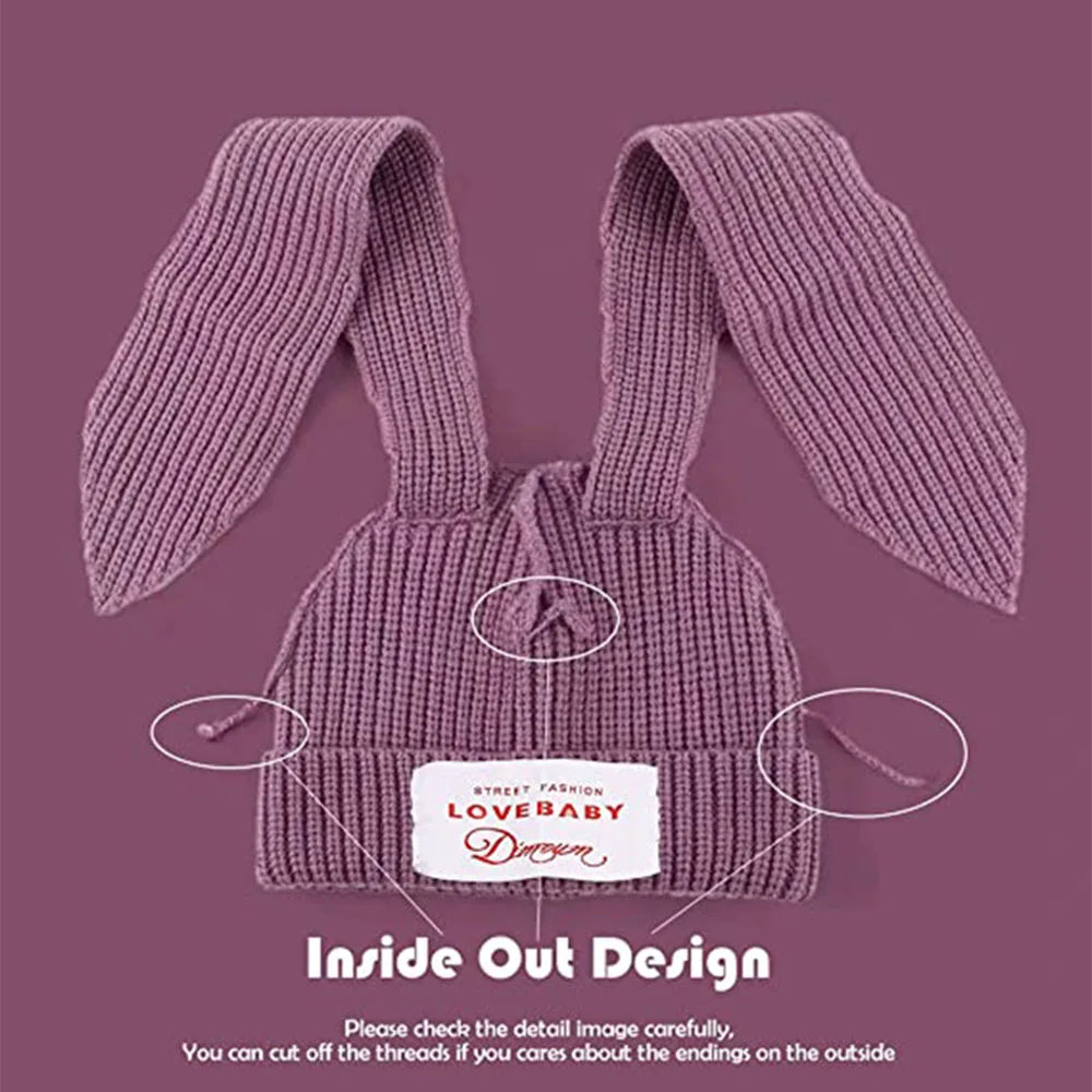 Fashion Skullies Beanie Long Ear Hat