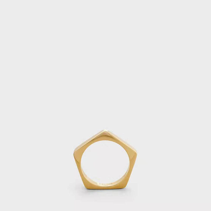 18K Gold Plated Simple Cold Style Internet Celebrity Same Style