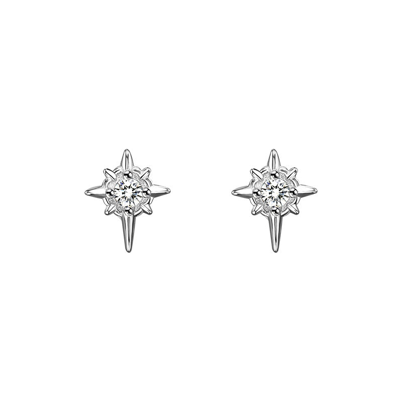 Non-pierced Personalized Trendy Magnetic Zircon Ear Studs